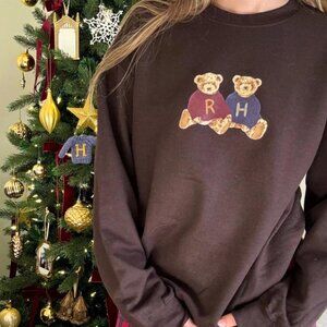 Harry Potter Christmas sweatshirt with teddy bear design